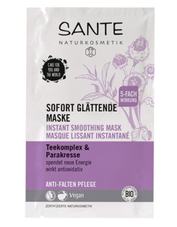 Маска для лица Интенсивно разглаживающая Anti-age, SANTE, 8 мл